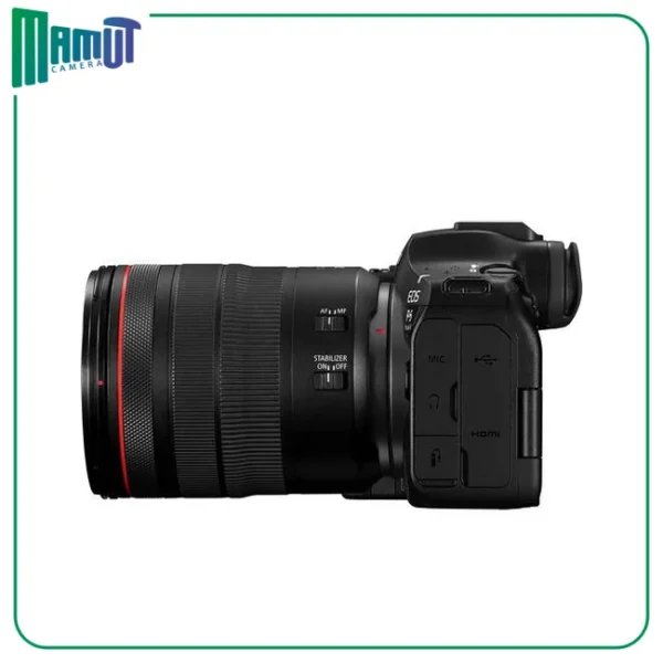 دوربین کانن R6 Mark III با لنز 24-105mm f/4 L مدل Canon EOS R6 Mark III Mirrorless Camera with 24-105mm f/4 Lens 03