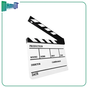 کلاکت سفید Clapperboard white 01
