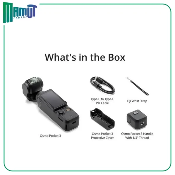 دوربین اکشن دی جی آی اسمو پاکت 3 مدل DJI Osmo Pocket 3 03