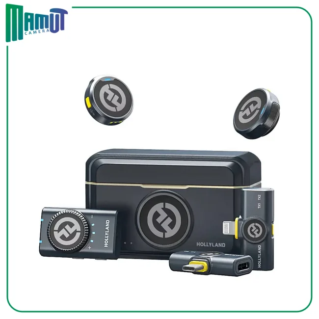 میکروفون بی سیم هالی لند لارک M2 دو نفره کمبو مدل Hollyland LARK M2 DUO 2-Person Wireless Combo Microphone 01